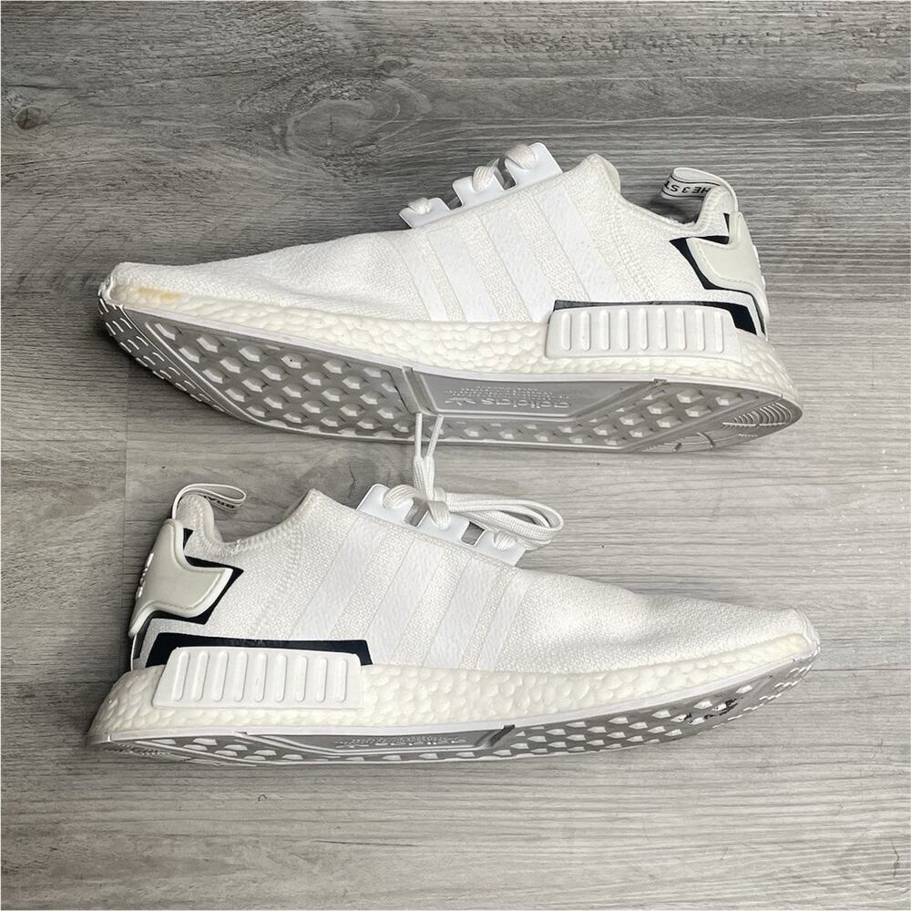Adidas NMD_R1 White/Black Men’s Athletic Running Shoes BD7141 US 11.5